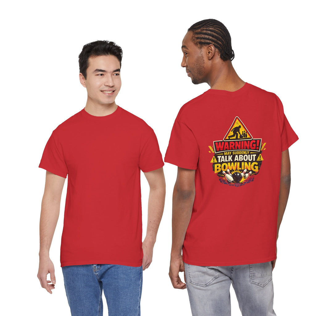 "Caution Talk Bowling" Tee