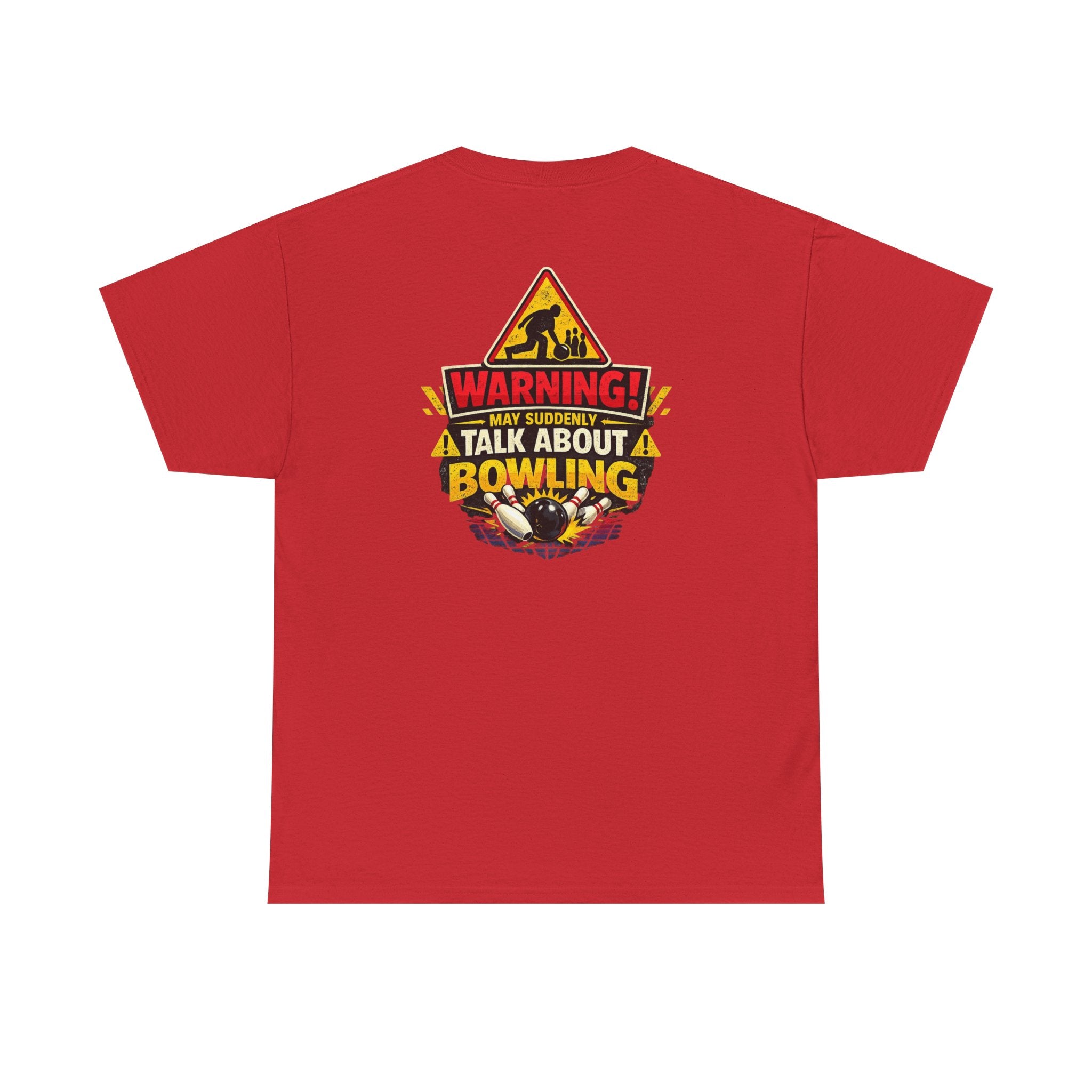 "Caution Talk Bowling" Tee