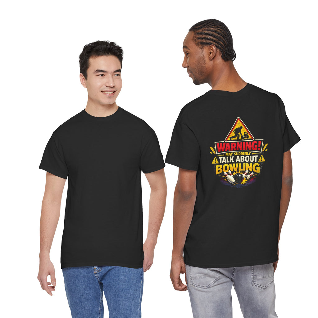 "Caution Talk Bowling" Tee