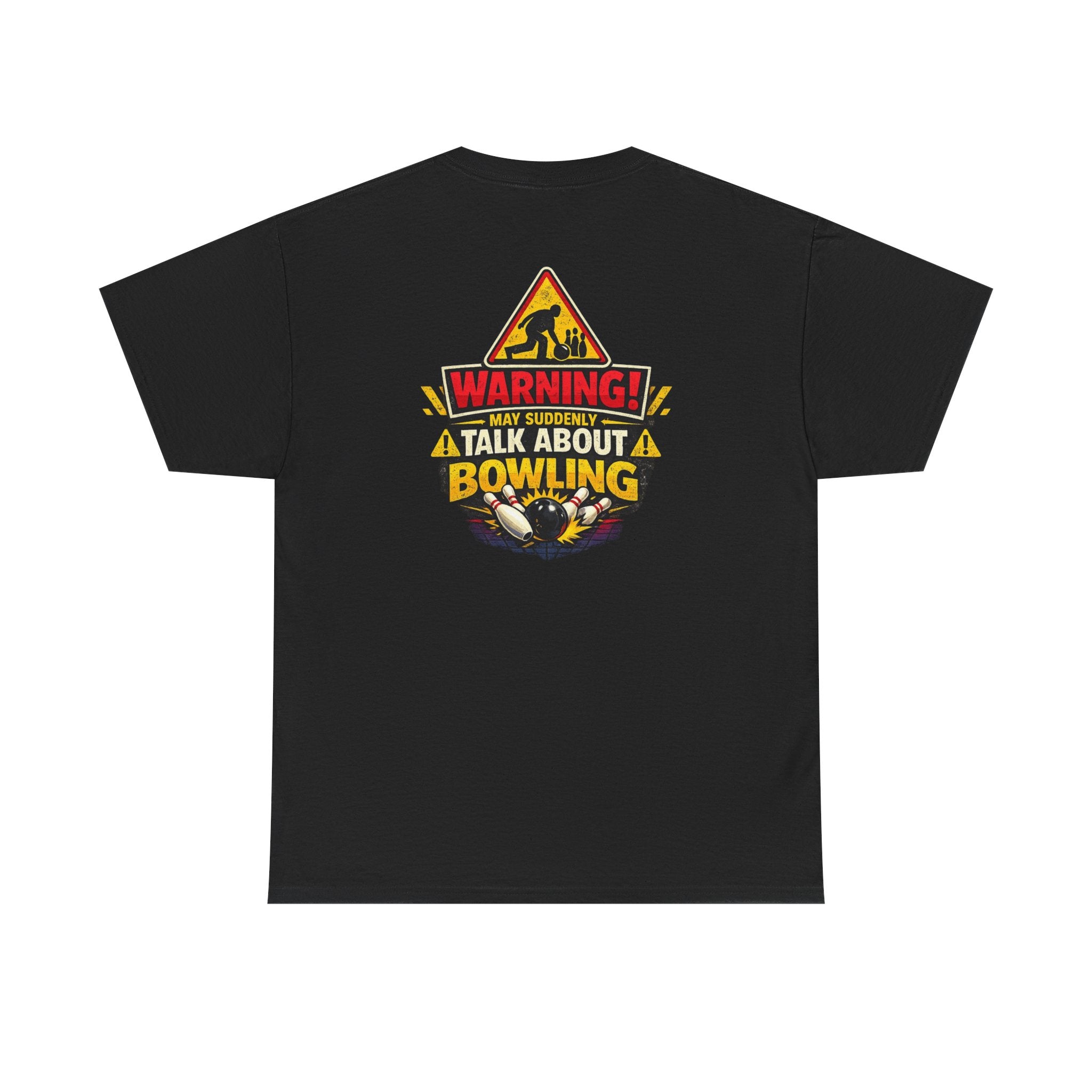 "Caution Talk Bowling" Tee